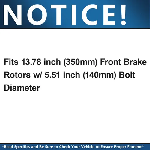 Vista 331 de Detroit Axle - Rotores de freno delantero para 04-13 Mazda 3 Rotores de frenos de disco 06-15 Mazda 5 Reemplazo: Rotor regular delantero de 11.81