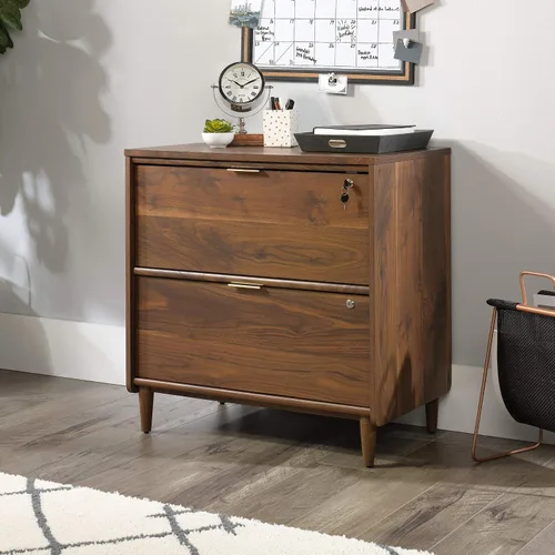 Vista 2 de Sauder Clifford Place Archivador Lateral, acabado Grand Walnut