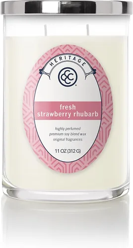 Vista 14 de Colonial Candle Apple Orchard - Vela perfumada en frasco, colección Heritage, blanco, 2 mechas, 11 onzas