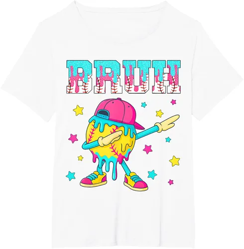 Vista 117 de Baseball Life Style 101 Apparel Youth Drip Baseball Boys Kid Camiseta
