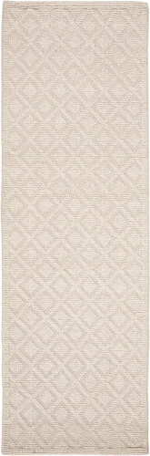 Vista 32 de SAFAVIEH Vermont Collection - Alfombra decorativa de 2 pies 3 pulgadas x 4 pies, marfil y negro, lana hecha a mano, ideal para zonas de alto tráfico