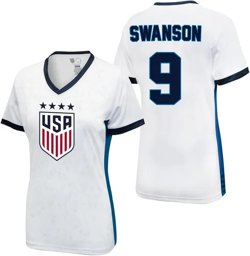 Vista 18 de Icon Sports U.S. Women Soccer Game Day Tee - Camiseta Unisex para Adulto de Manga Corta de Poliéster con Licencia Oficial