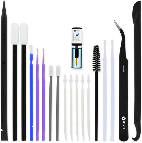 Vista 2 de iFixit Kit de limpieza de precisión: teléfono, computadora portátil, tableta