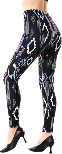 Vista 35 de Ndoobiy pantalones de yoga para mujer, pantalones de entrenamiento básicos, leggings impresos, leggings suaves y mantecosos Un juego
