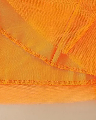 Vista 5 de HILEELANG Vestido de manga larga para niña pequeña, de algodón, con apliques, ropa casual para Navidad 23YD07#Pupkintulle