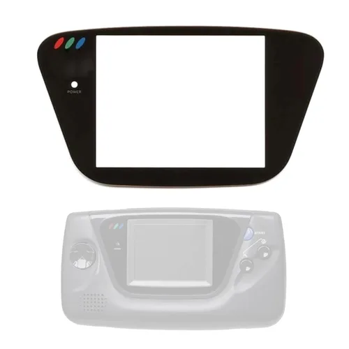 Vista 2 de Plastic Glass Screen Lens Screen Cover Lens Replacement Accessories Fit For Game-Gear Plastic Screen Lens Protector Screen Protector Matte-privacy