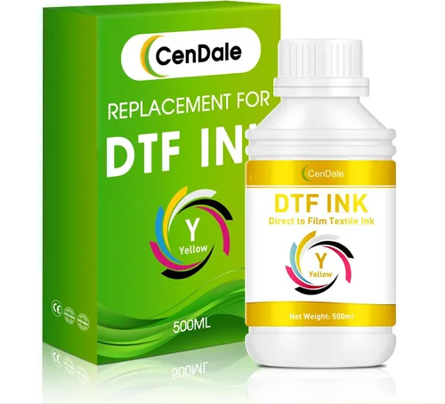 Vista 12 de CenDale Tinta DTF Prémium 3000ML - Tinta de transferencia DTF para película PET, Tinta DTF recargable para Epson ET-8550, L1800, L800, XP15000