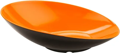 Vista 24 de G.E.T. B-792-W - Cuenco en ángulo para servir en cascada para ensaladas, arroz y postre, 24 onzas / 9.25 pulgadas, color blanco