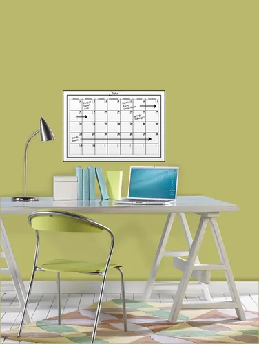Vista 2 de Calendario Mensual con Tablero para Pegar y Pelar WPE94575 Brewster Wall Pops, WPE94575