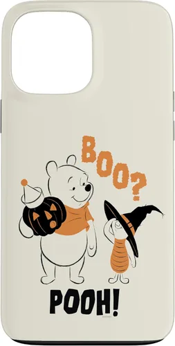 Vista 23 de iPhone 16 Disney Winnie the Pooh Boo Pooh Funda de Halloween