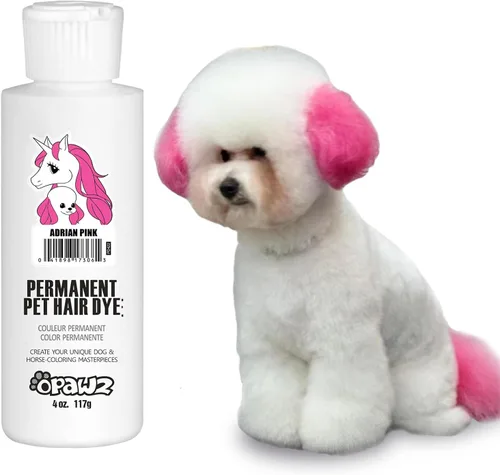 Vista 15 de OPAWZ Tinte permanente para el pelo de los perros, tinte para el pelo de las mascotas utilizado de forma segura por salones de aseo durante una