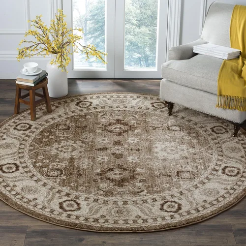 Vista 20 de SAFAVIEH Vintage Hamadan Collection - Alfombra de área de 2 pies 3 pulgadas x 4 pies, naranja y azul, diseño tradicional persa, no desprende pelusa