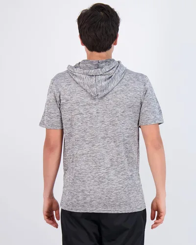Vista 3 de Real Essentials Paquete de 3 sudadera deportiva de manga corta con capucha para hombre (disponible en tallas grandes y altas)