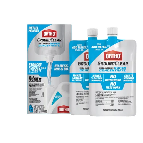 Vista 20 de Ortho GroundClear - Herbicida super concentrado para malezas y hierbas, fórmula de acción rápida que elimina las malas hierbas y hierbas más