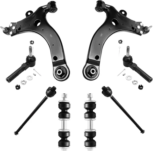 Vista 26 de Detroit Axle - Kit de suspensión frontal de 8 piezas para Chevy Silverado