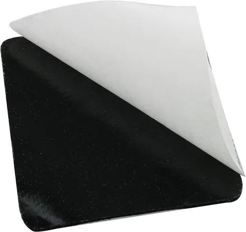 Vista 3 de 25 almohadillas adhesivas para sofá, 1.575 x 2.362 in, rectangular, color negro, con tiras de gancho adhesivas para sofá, silla, asiento doble, banco