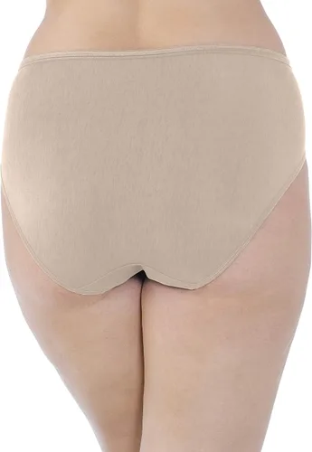 Vista 2 de Vanity Fair Bragas de corte alto Illumination para mujer, elástico sedoso y ribete satinado