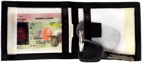 Vista 2 de Unique Sports Billetera con clip, los colores pueden variar
