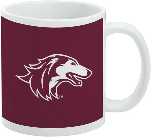 Vista 28 de Taza de cerámica con el logotipo principal de la Universidad Rider, taza de regalo novedosa para café, té y bebidas calientes, 11oz, blanca