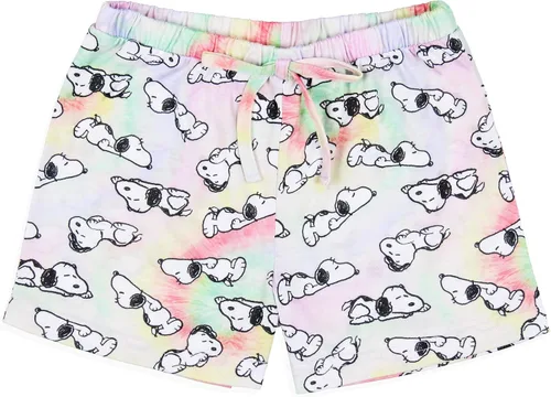Vista 6 de INTIMO Peanuts Snoopy Dream In Color Tie-Dye - Conjunto de pijama para niña