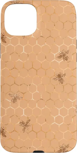 Vista 9 de Honey Comb Honey Bee Pretty Garden - Carcasa para iPhone 17