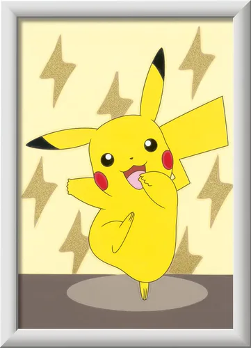 Vista 3 de Ravensburger CreArt Pokemon - Kits de pintura por números para niños y adultos a partir de 7 años, juego de manualidades para niños