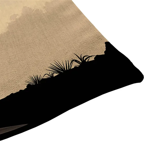 Vista 82 de Fundas de almohada de 12 x 20 pulgadas, decoración rústica de granja, sé feliz, fundas de almohada de algodón y lino, citas inspiracionales con Jcp20