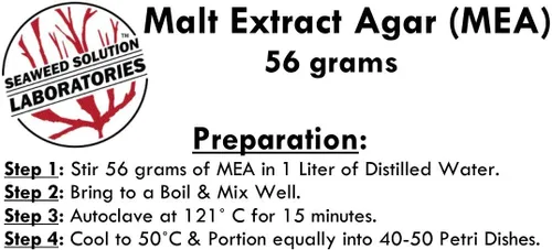 Vista 2 de Extracto de malta agar (MEA) 1.98 oz