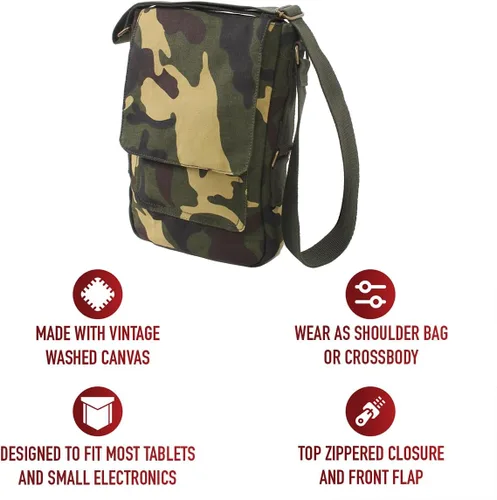 Vista 16 de Rothco bolsa de tela tecnología militar estilo antiguo