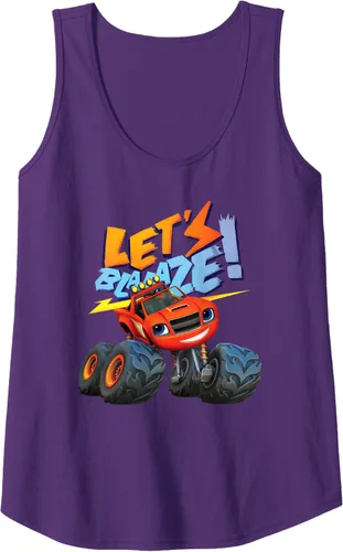 Vista 9 de Camiseta sin mangas Blaze Let's Blaze!, Negro, S