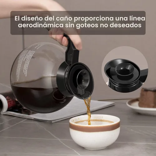 Vista 4 de SYBO Cafetera comercial para verter sobre 12 tazas SF-CB-2GA