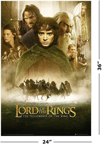 Vista 3 de Póster de película El Señor de los Anillos (24x36)