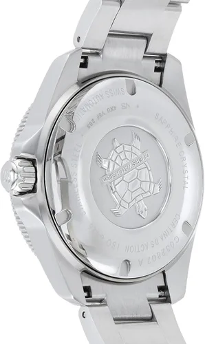 Vista 4 de Certina, DS ACTION Diver 1.496 in, acero inoxidable, automático suizo, reloj de buceo, C0328071104100, plateado, Moderno