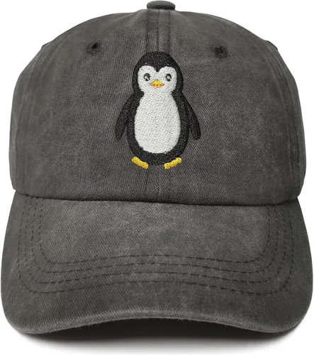 Vista 14 de Gorras de béisbol bordadas con animales para niño y niña