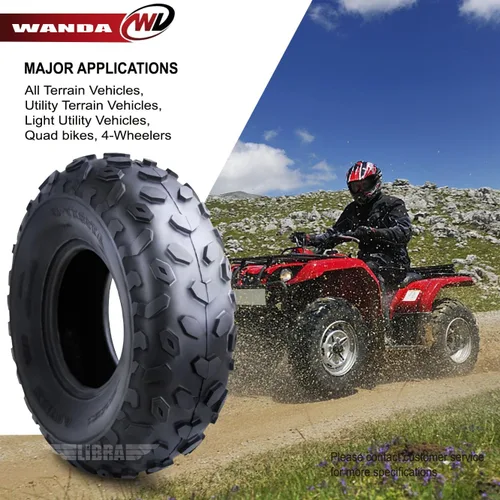 Vista 5 de WANDA 2 nuevos neumáticos deportivos ATV 19x7-8 4PR - 10038