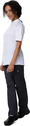 Vista 5 de Chef Works Abrigo Arcadia Chef para mujer