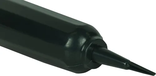 Vista 6 de Juego de 2 jarrones verdes para cementerio, 9.75 x 3 pulgadas, incluye estaca, verde para mezclar con césped Black Duck