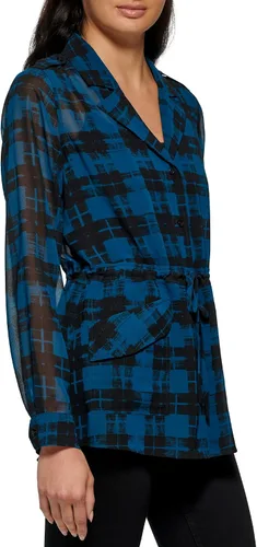 Vista 2 de Calvin Klein Pantalones ajustados Ponte de uso diario para mujer, Azul