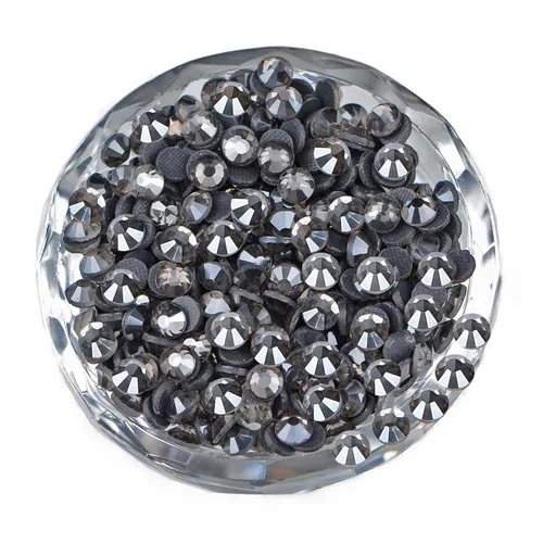 Vista 21 de LPBeads 10000 unidades de diamantes termoadhesivos SS6 amatista con parte trasera plana, gemas de diamantes de imitación de cristal redondas