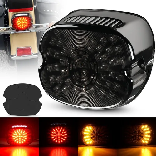 Vista 25 de Nilight Barra de luz trasera para remolque 2 piezas 20 LED luz de freno, luz automotriz, intermitentes, luces de marcha atrás IP65 impermeable