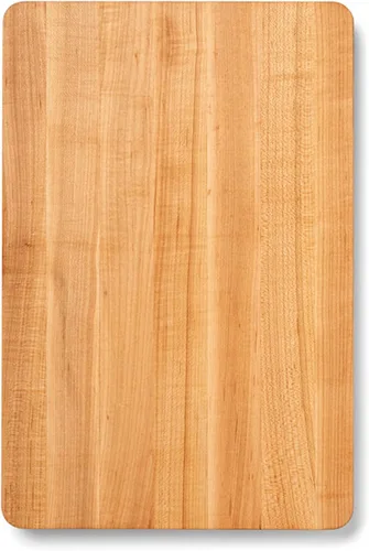 Vista 14 de John Boos Serie Chop-N-Slice Tabla de Cortar Cuadrada de Madera de Arce 10"x10" – 1" de Grosor, Bloque de Carnicero Reversible de 4 libras