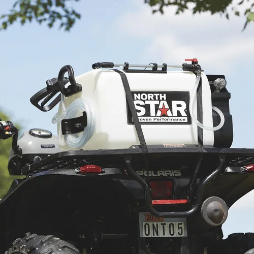 Vista 9 de NorthStar Rociador de transmisión y punto sin auge ATV - Tanque de 16 galones, 2.2 GPM, 12V, 70 PSI, franja de pulverización de 14 pies, bomba a