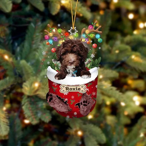 Vista 214 de LOVELYPOD Adorno Personalizado de Perro Affenpinscher, Adornos de Navidad Affenpinscher Regalo para Amante de Perros, Adorno de Navidad Colgante