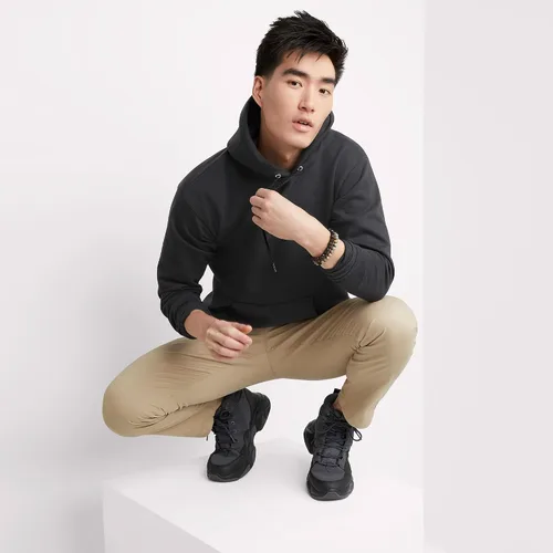 Vista 6 de Hanes - Sudadera con capucha EcoSmart para hombre, de vellón de peso medio, sin botones