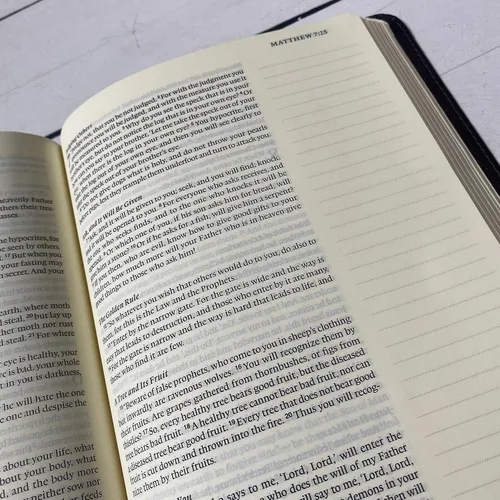 Vista 9 de Biblia grabada a mano con letras y láser NIV Journaling, regalo personalizado, grabado de nombre personalizado disponible