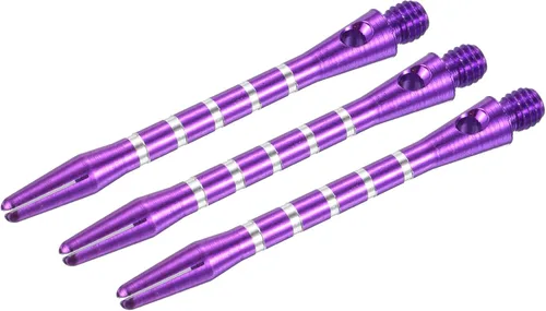 Vista 8 de PATIKIL Ejes de dardos, rosca media de aluminio Dart Tallos Accesorios de dardo para punta de acero