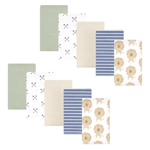 Vista 146 de Hudson Baby - Paños unisex de franela de algodón para bebé, avión, talla única
