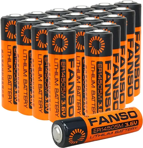 Vista 7 de Paquete de 2 baterías de litio ER14505M 3.6V 2200mAh ER14505 no recargables