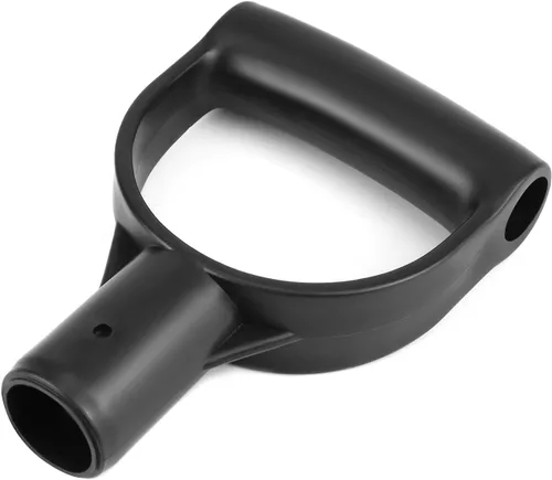 Vista 7 de QWORK Pala con mango de agarre en D, paquete de 4 1-1/8" de diámetro interior PVC Mango de pala con agarre en D de forma reemplazable