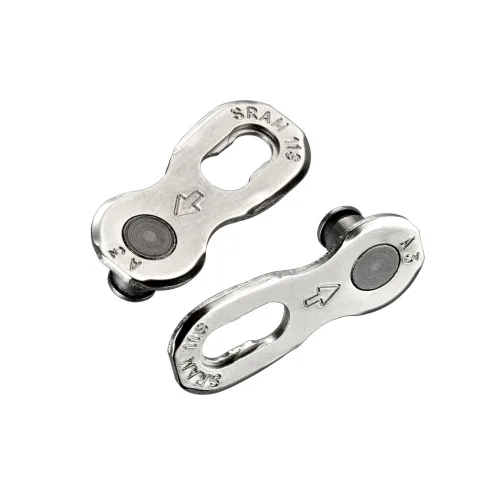 Vista 2 de SRAM Conector de cadena PowerLock de 11 velocidades Instalación sin herramientas y Silver Master L cadena de bicicleta